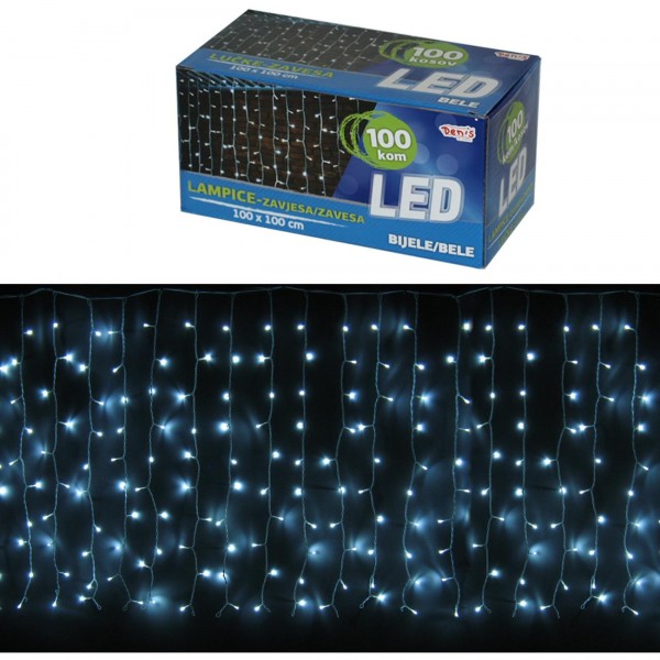 LED lampice zavesa 100 kom, 10 ( 52-180000 )