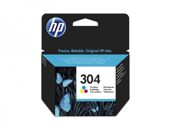 HP 304 Tri-color Original Ink Cartridge