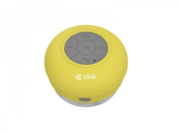 Click BS-R-WS Zvucnik bluetooth Waterproof Shower, zuti