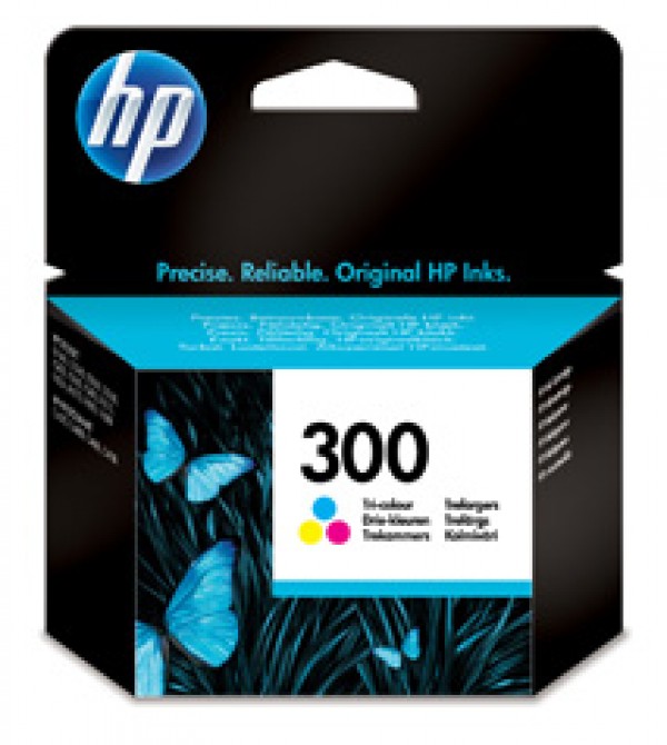 HP No.300 Tri-color Ink Cartridge za DeskJet D1660D2560F2420F2480 [CC643EE]