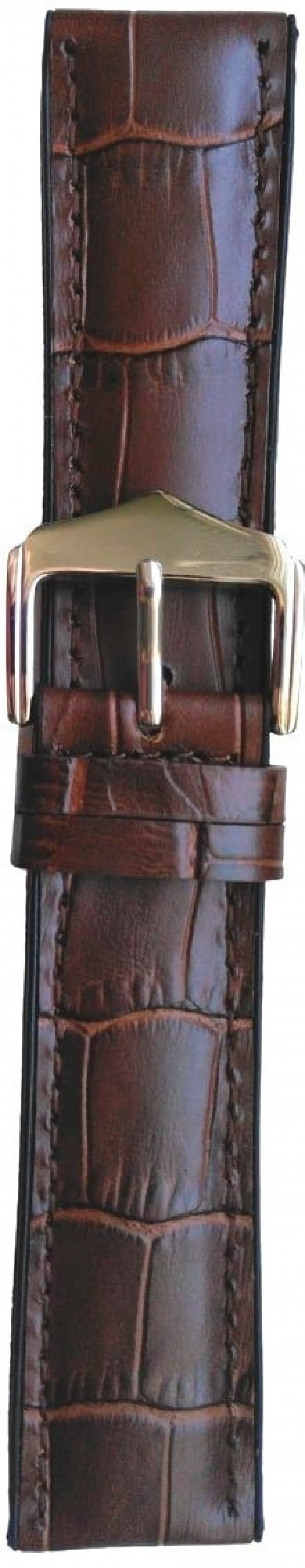 Silikonski kaiš - SK22.25 Braon boja 22mm (Silikonski/Kožni)
