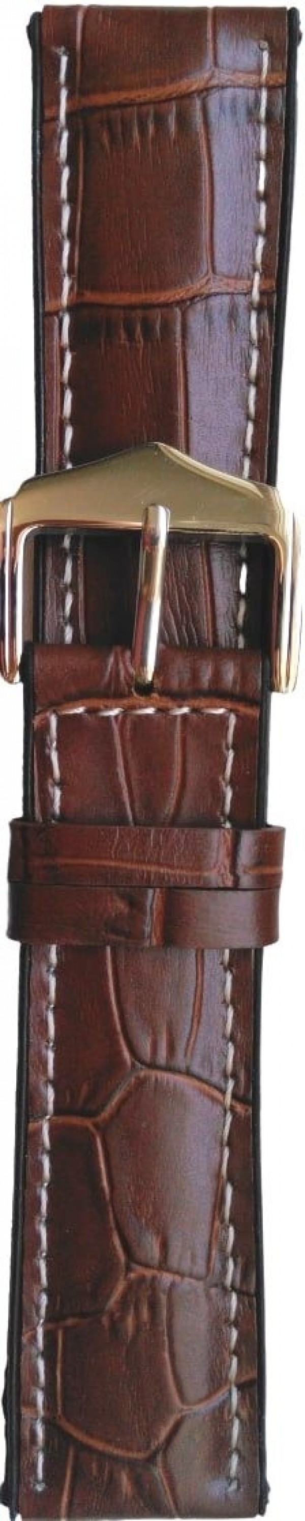 Silikonski kaiš - SK22.24 Braon boja 22mm (Silikonski/Kožni)