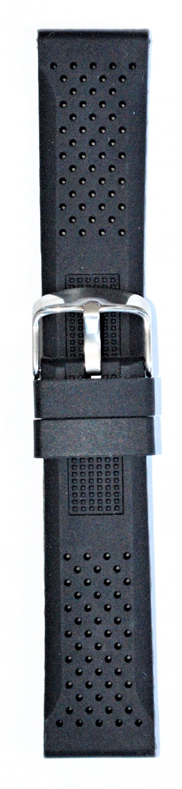 Silikonski kaiš - SK 22.16 Crna boja 22mm
