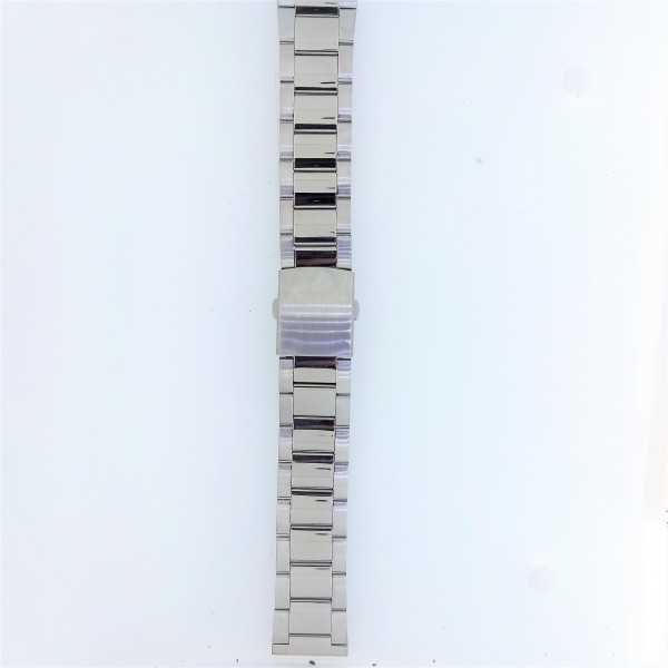 Metalni kaiš - MK22.05 Srebrni 22mm