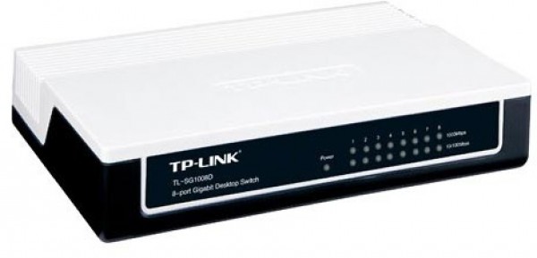 TP-LINK LAN SWITCH 8PORT 10/100/1000 TL-SG1008D