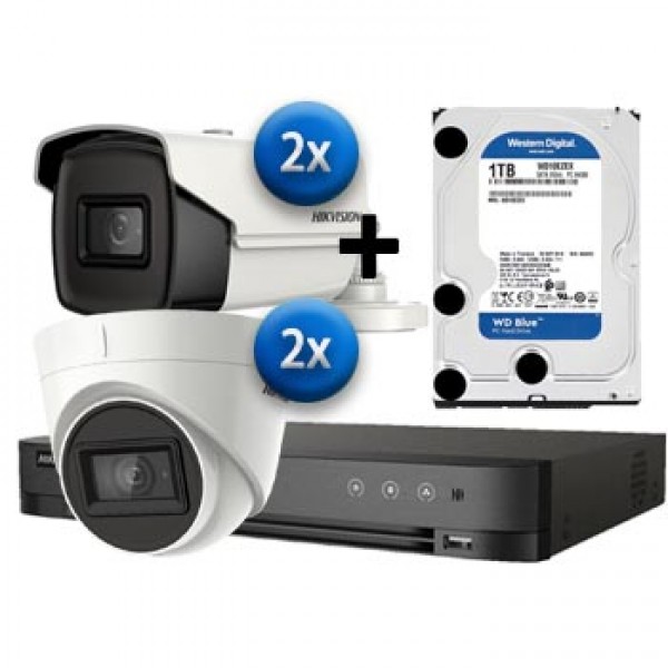Set za video nadzor 21-73 HD/4ch/8MPx/Dome+Bullet/1TB