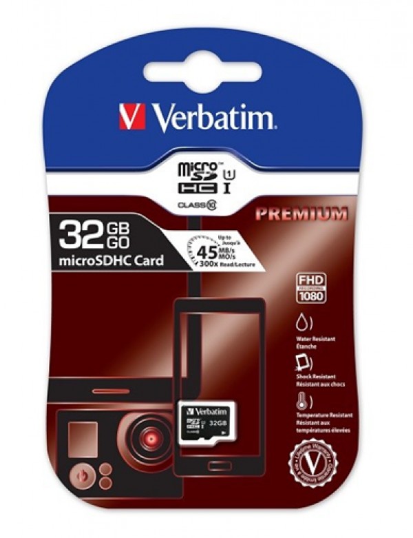 MEM. KARTICA microSDHC 32GB VERBATIM class10