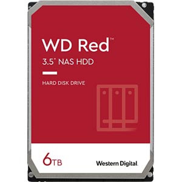 HDD 6TB WD RED 256MB SATA3 WD60EFAX