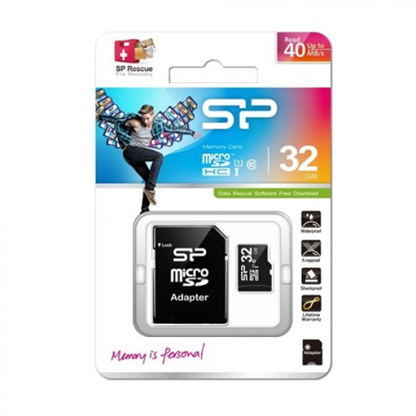 MEM. KARTICA microSDHC 32GB SILICON POWER + SD adapter C10/U1 5905