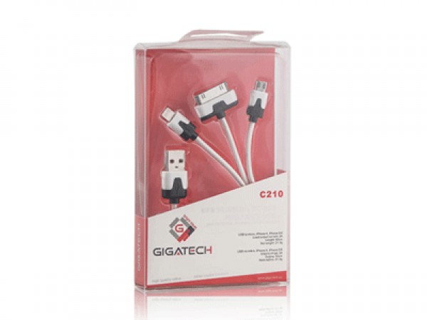 KABAL USB 3/1 MICROUSB/IP4/IP5 GIGATECH C210