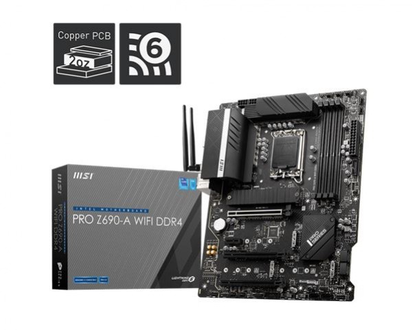 MBO MSI 1700 PRO Z690-A WIFI DDR4