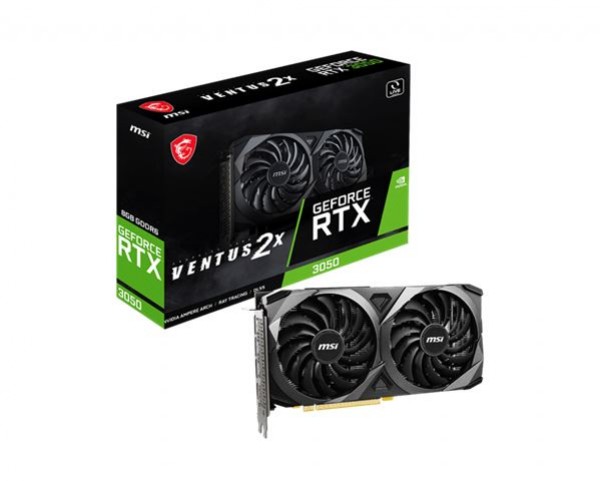 VGA MSI RTX 3050 VENTUS 2X 8G OC
