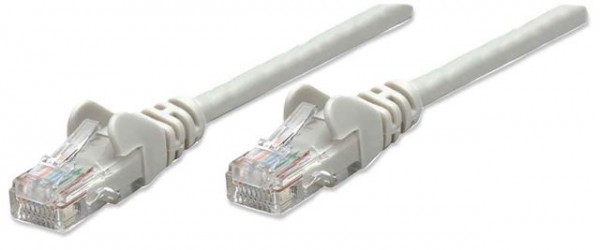 INT prespojni kabl,Cat6 certified,LSOH,SFTP,0.5m,siv