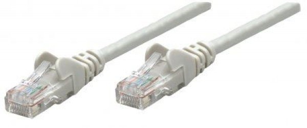 LAN Intellinet patch kabl 0,5m Cat.6 UTP PVC Bakar sivi