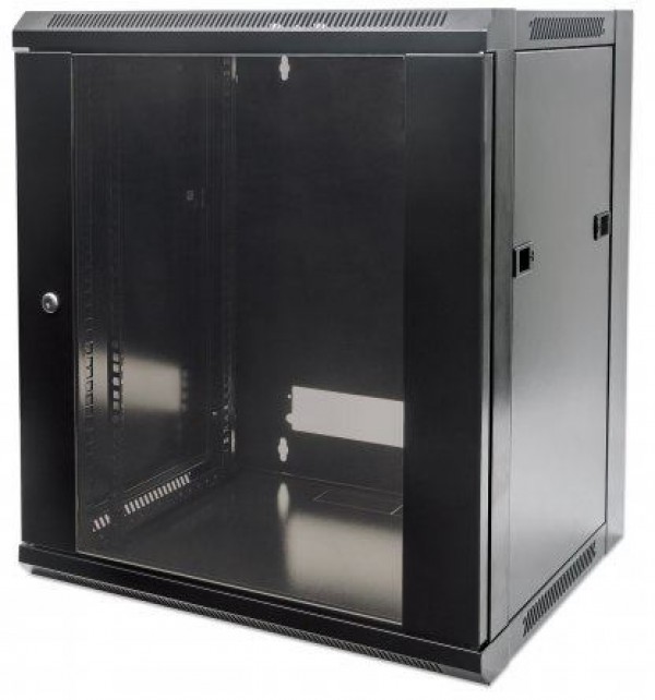 LAN Intellinet ormar zidni 12U450mm Flatpack crni
