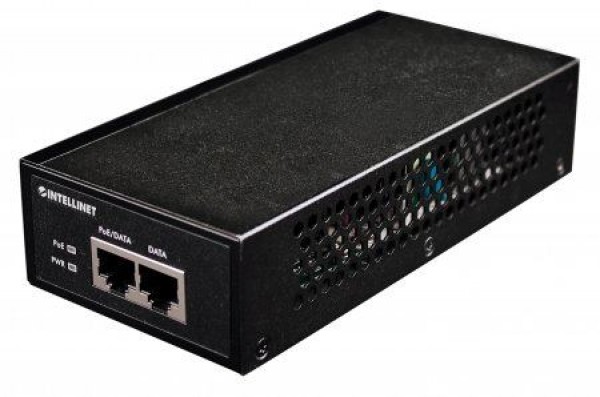 LAN Intellinet 1-Port Gigabit PoE+ Injector, 1 x 30 W (PoE+PoE)