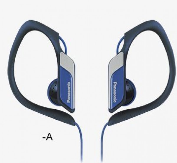 PANASONIC slušalice RP-HS34E-A plave, sportske, vodootporne