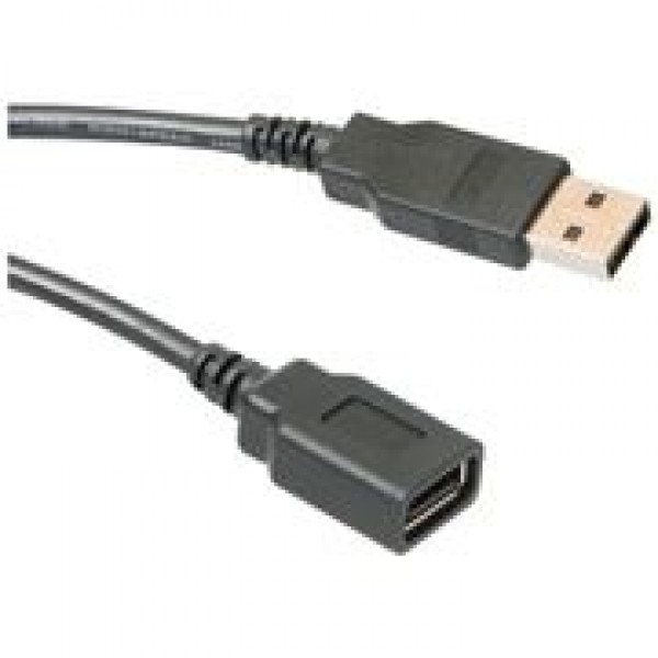 KABL MS USB 2.0 A-A produžni kabl, 2M, AM - AF RETAIL