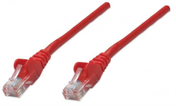 Intellinet Patch Cable, Cat6 certified,LSOH,SFTP,2m,Red