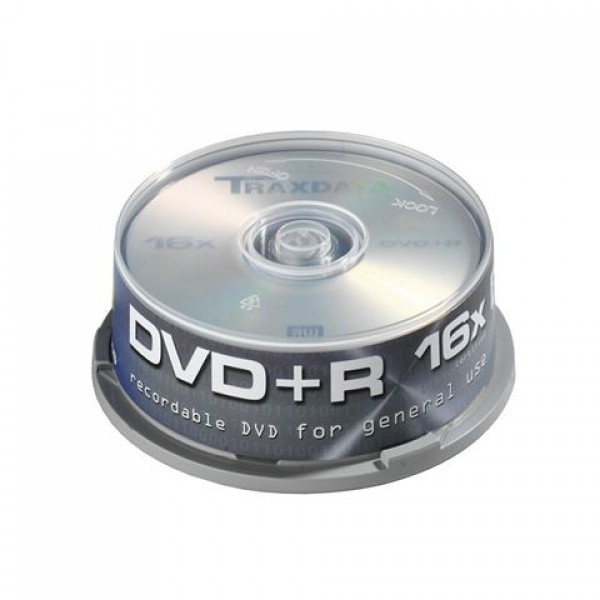 MED DVD disk TRX DVD+R 4.7GB C25