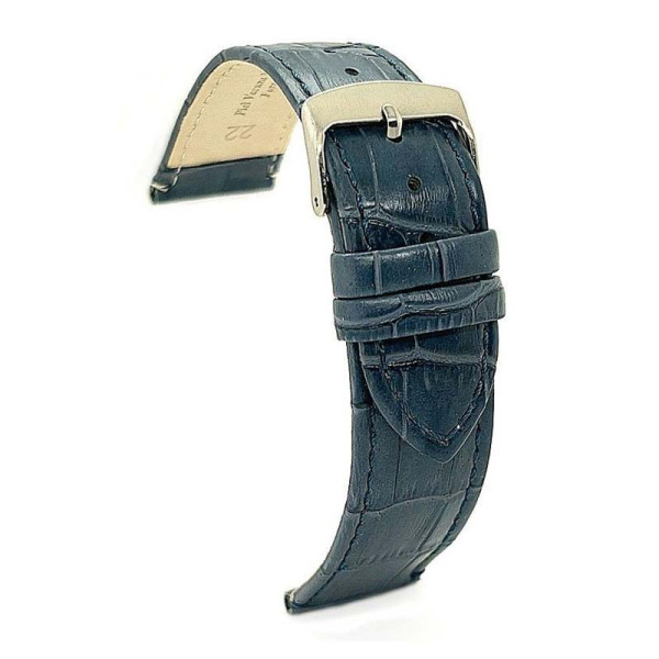 Kožni kaiš Diloy 14mm DIL402.5 Teget boja