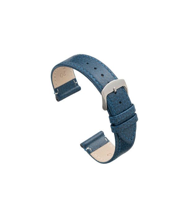 Kožni kaiš Diloy 22mm DIL86.5 Plava boja