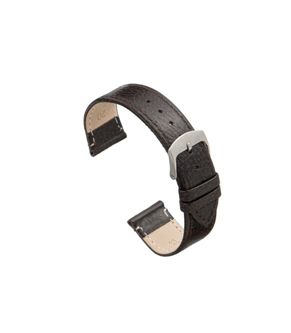 Kožni kaiš Diloy 10mm DIL86.2 Tamno braon boja