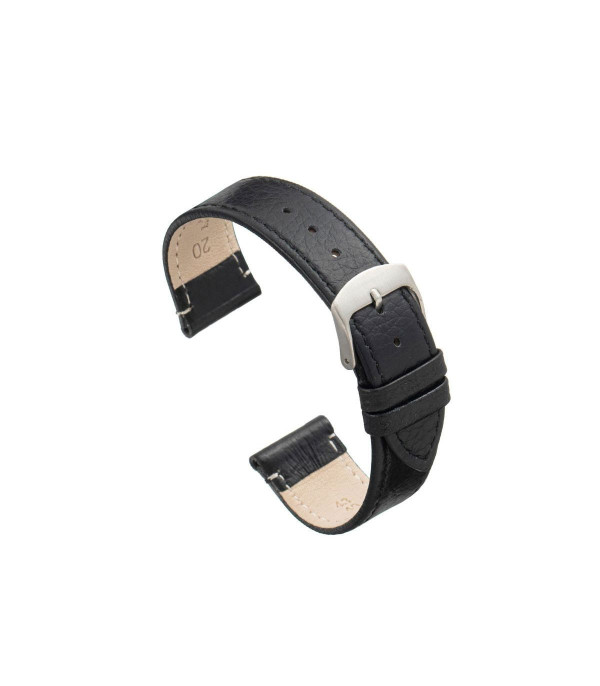 Kožni kaiš Diloy 22mm DIL86.1 Crna boja