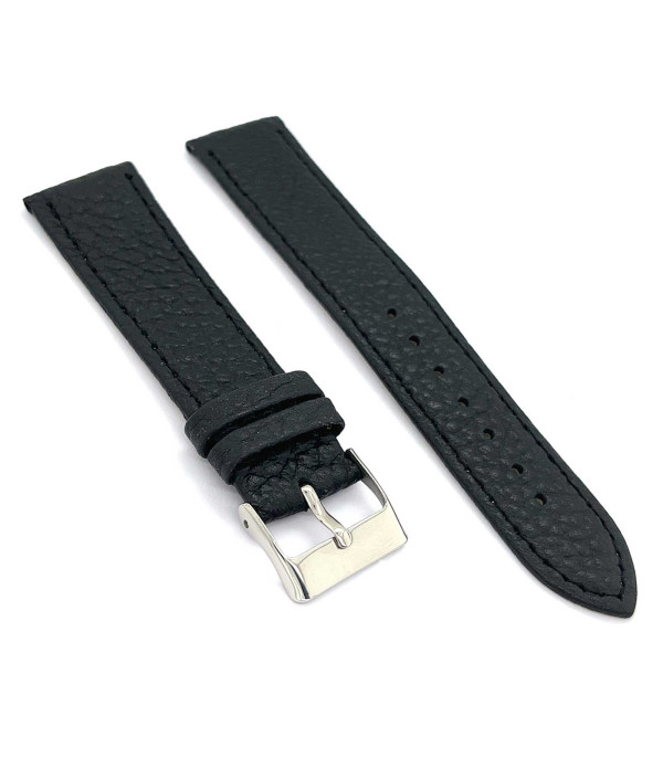 Kožni kaiš Diloy 22mm DIL178.1 Crna boja