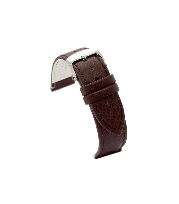 Kožni kaiš Diloy 12mm DIL704.2 Tamno braon boja