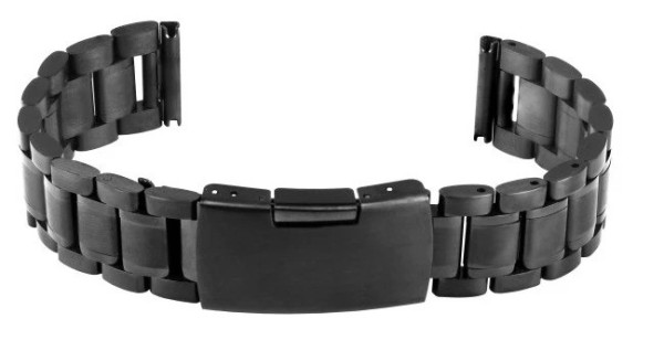 Metalni kaiš - MK20.71 Crni 20mm