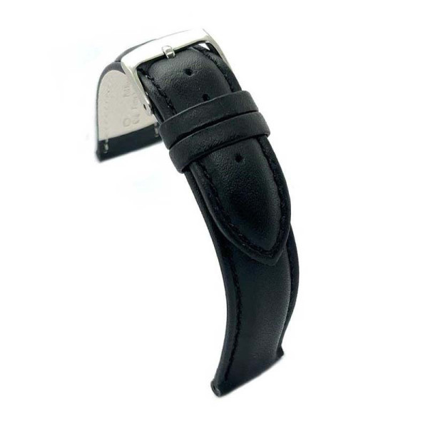 Kožni kaiš Diloy 12mm DIL302.1 Crna boja