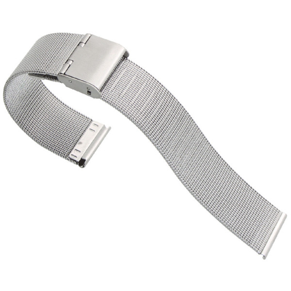 Metalni kaiš (Pancir)  24mm PK24.01 Srebrni