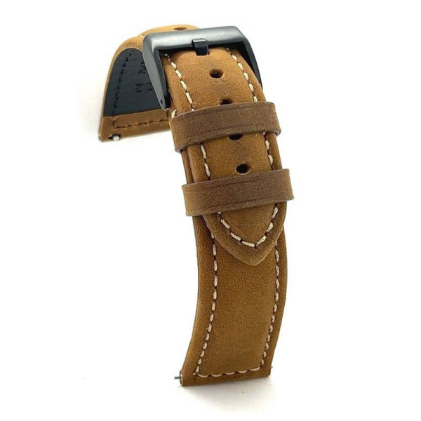 Kožni kaiš Diloy 24mm DIL397.3 Svetlo Braon boja