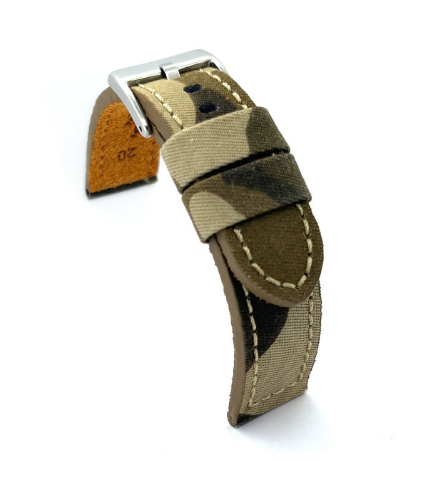 Platneni kaiš Diloy 24mm DIL370.17 Maskirna krem