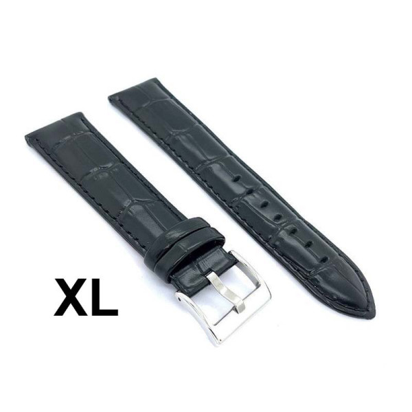 Kožni kaiš Diloy XL 20mm DIL368EL.1 Crna