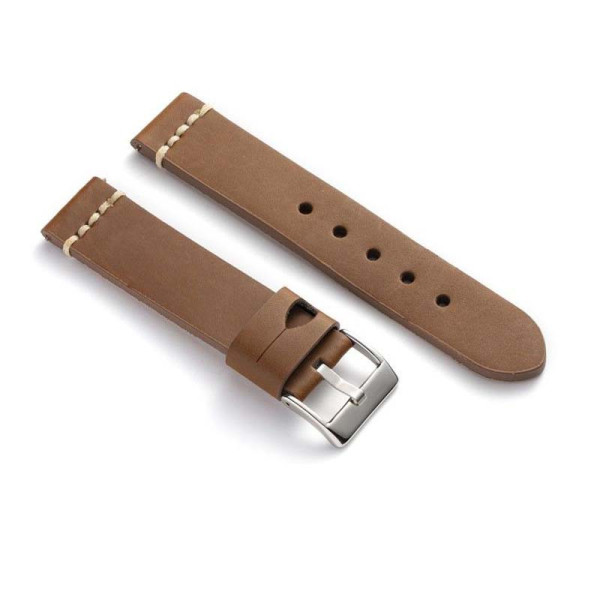 Kožni kaiš Diloy 22mm DIL392.3 Svetlo braon boja