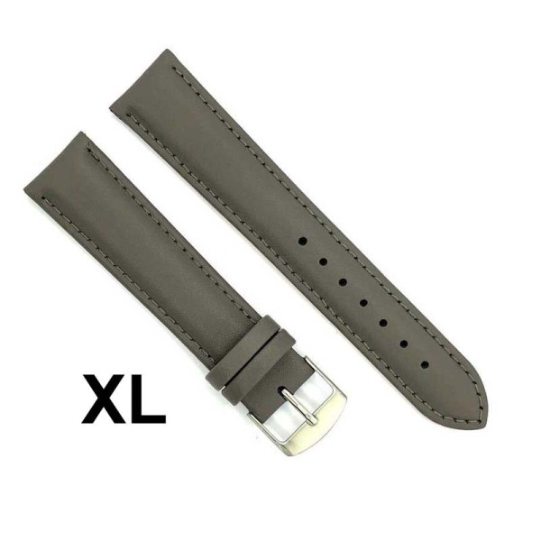 Kožni kaiš Diloy XL 20mm DIL302EL.7 Siva boja