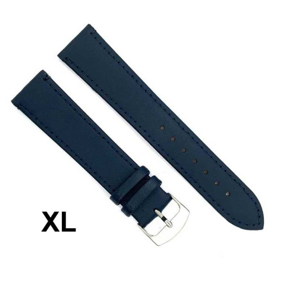 Kožni kaiš Diloy XL 20mm DIL304EL.5  Teget boja