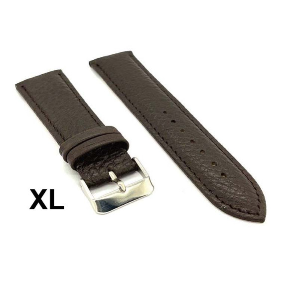 Kožni kaiš Diloy XL 12mm DIL205EL.2 Tamno braon boja