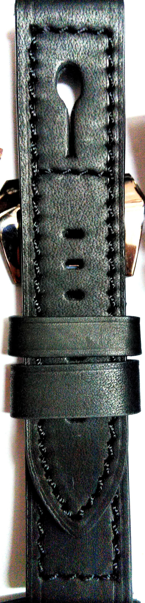 Kožni kaiš 24mm Crna boja 24.229