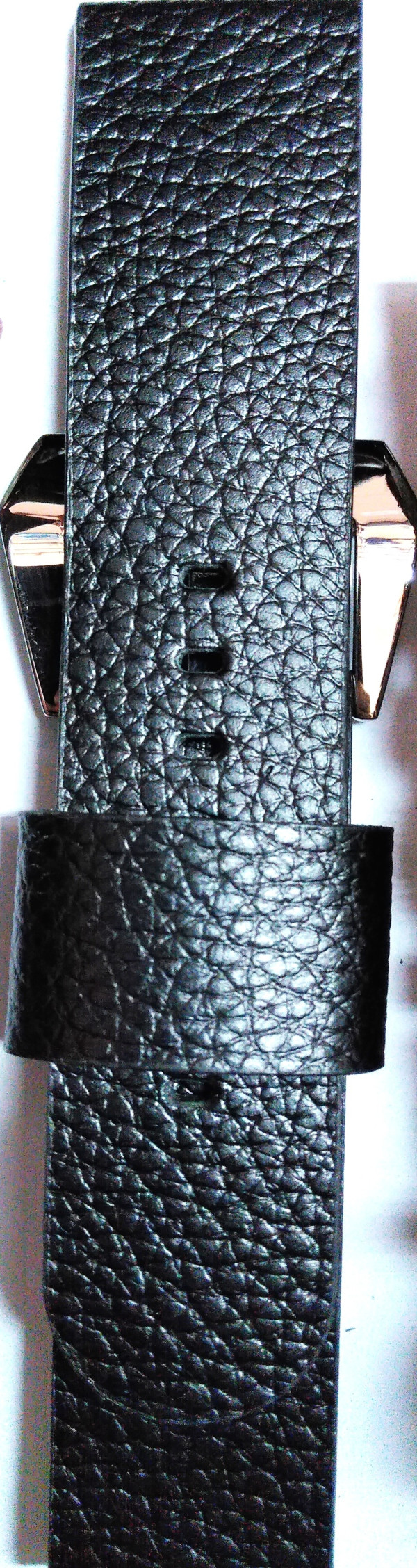 Kožni kaiš 24mm Crna boja 24.228
