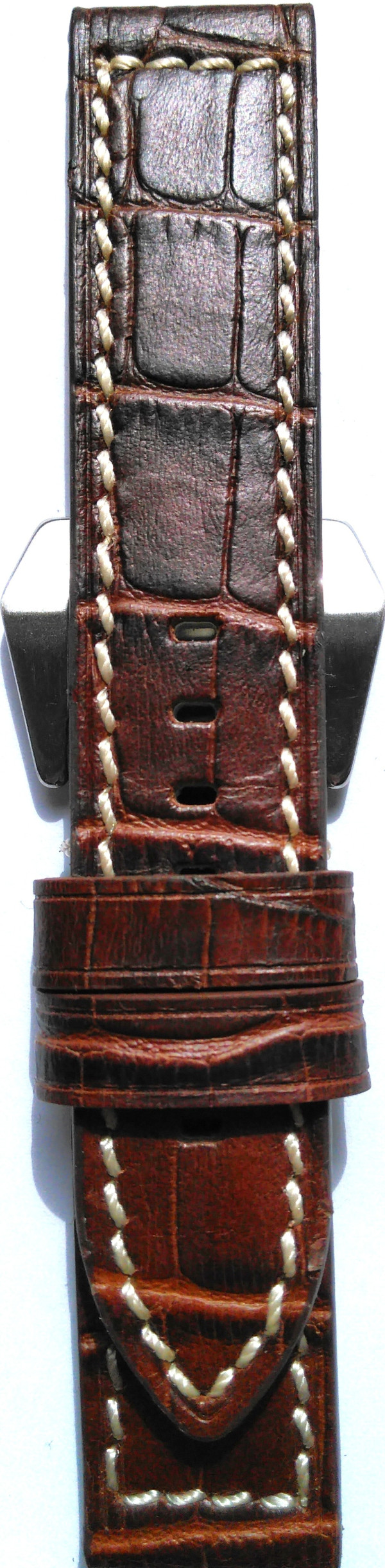 Kožni kaiš 22mm  Tamno Braon 22.374