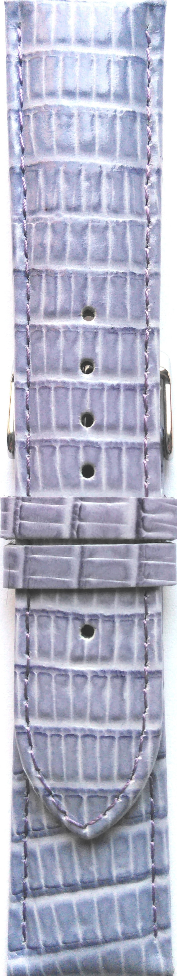 Kožni kaiš 22mm Ljubičasta boja 22.91