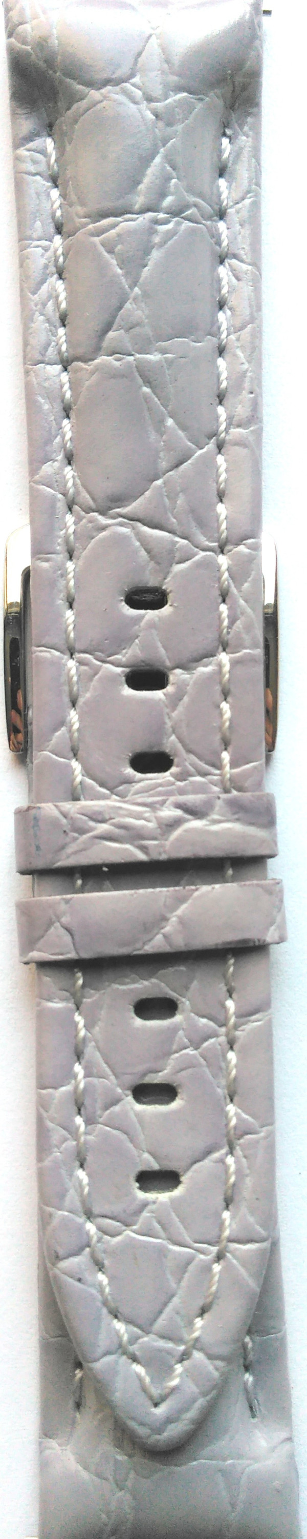 Kožni kaiš 22mm Lila boja 22.90