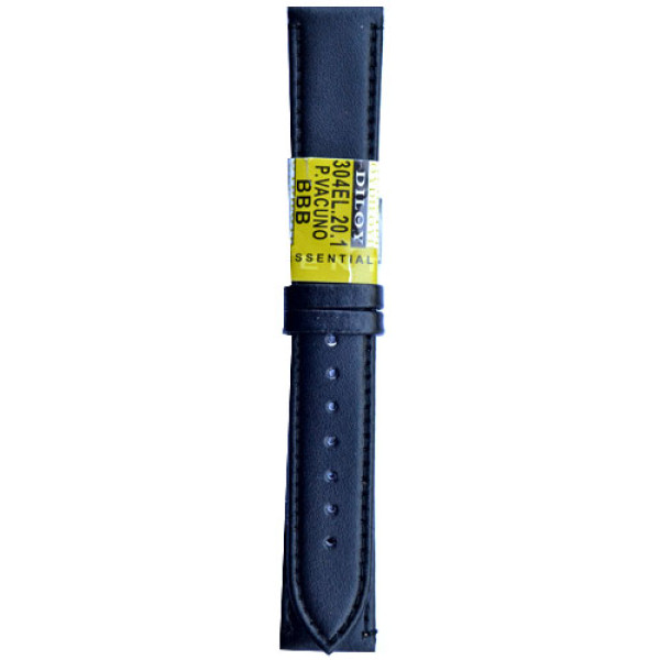 Kožni kaiš Diloy  XL 16mm DIL304EL.1 Crna