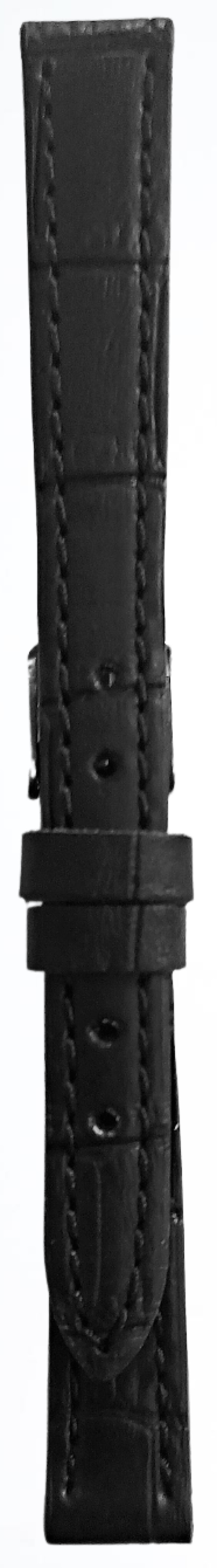 Kožni kaiš 12mm Crna 12.124