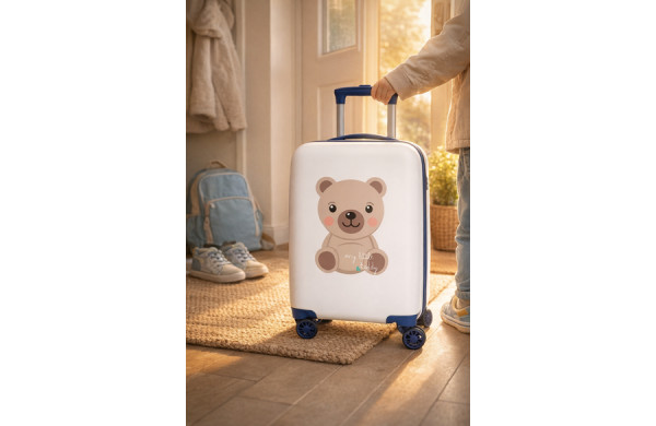 ROLL ROAD HAPPY PETS dečiji kofer 50 cm - braon ( 49.913.41 ) 