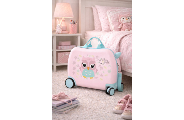 ROLL ROAD HAPPY PETS dečiji kofer na točkićima - orchid pink ( 49.910.46 ) 