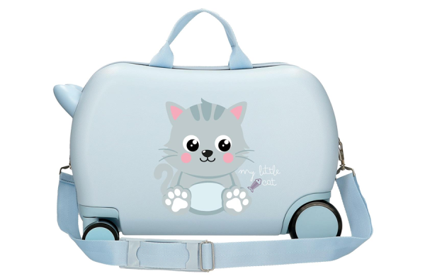 ROLL ROAD HAPPY PETS dečiji kofer na točkićima - sky blue ( 49.910.44 ) 